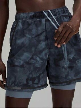 lululemon athletica Men's Surge 2-in-1 Training Shorts NO LINER Small